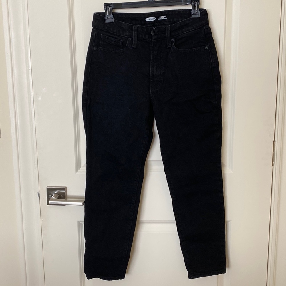 Old Navy OG Straight High Rise Jeans - 4 Petite